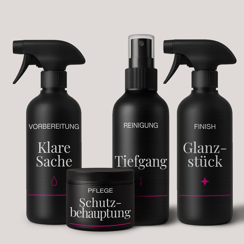 Reinigungs-Serie Glasklar