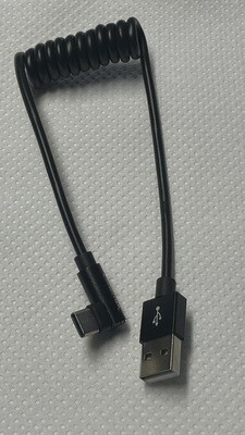 USB-C kaapeli jousto-osalla