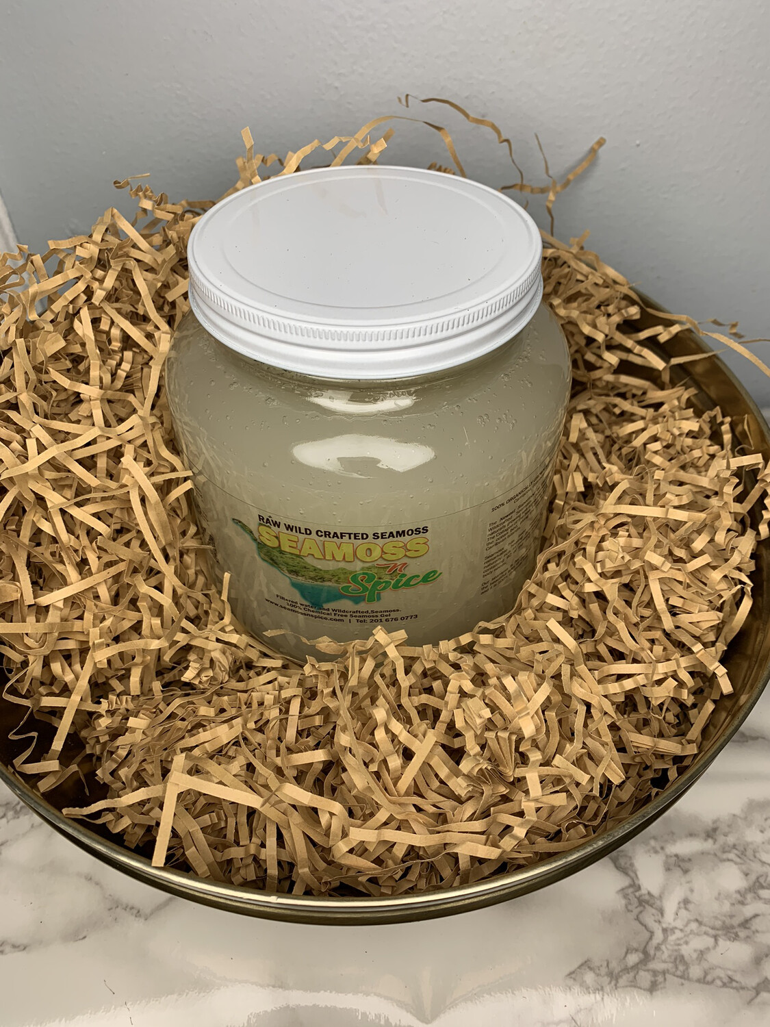 64oz Plain ORGANIC WILDCRAFTED SEA MOSS 