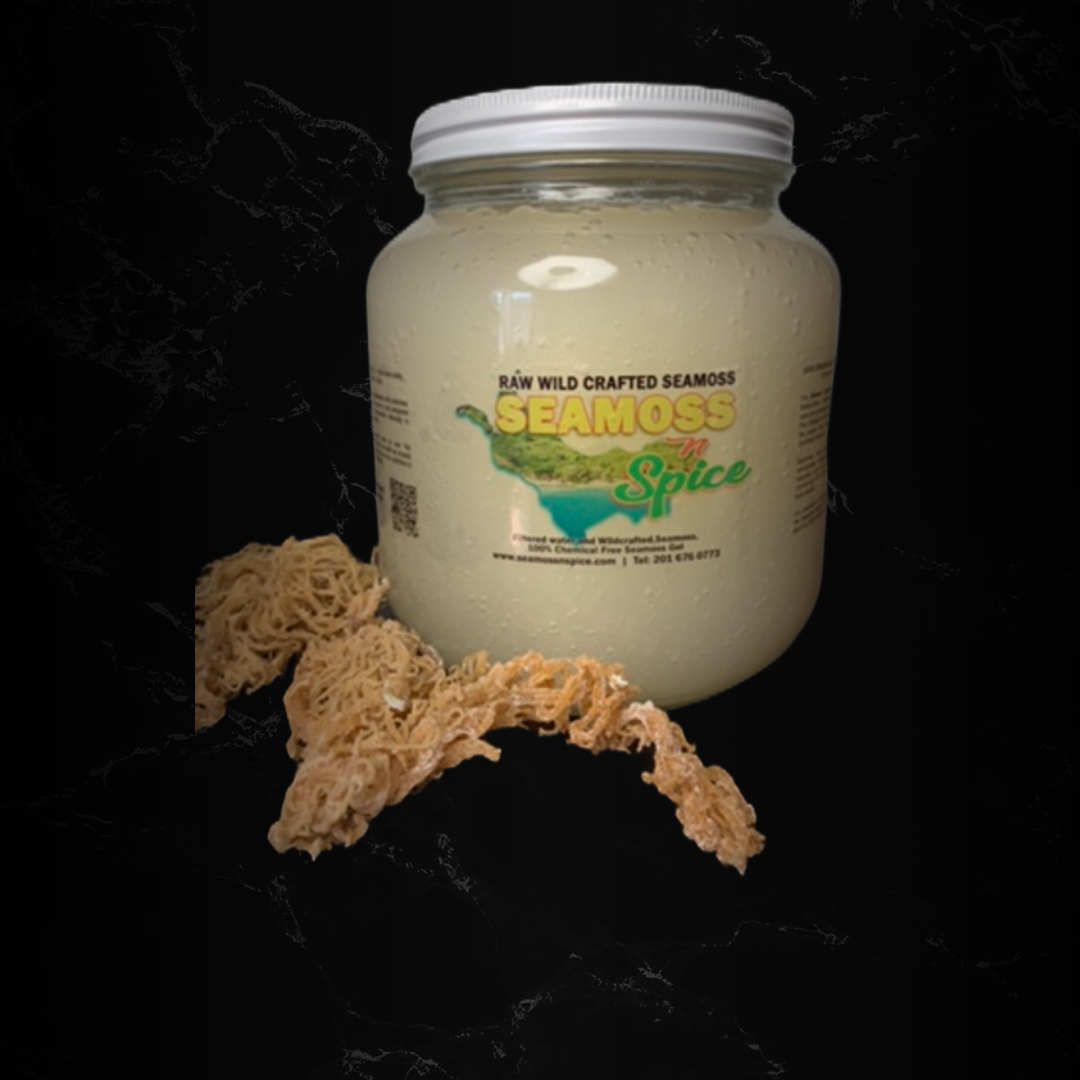 64oz Plain ORGANIC WILDCRAFTED SEA MOSS 