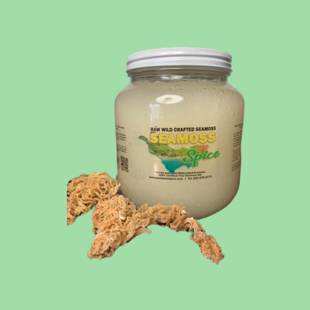 64oz Plain ORGANIC WILDCRAFTED SEA MOSS 