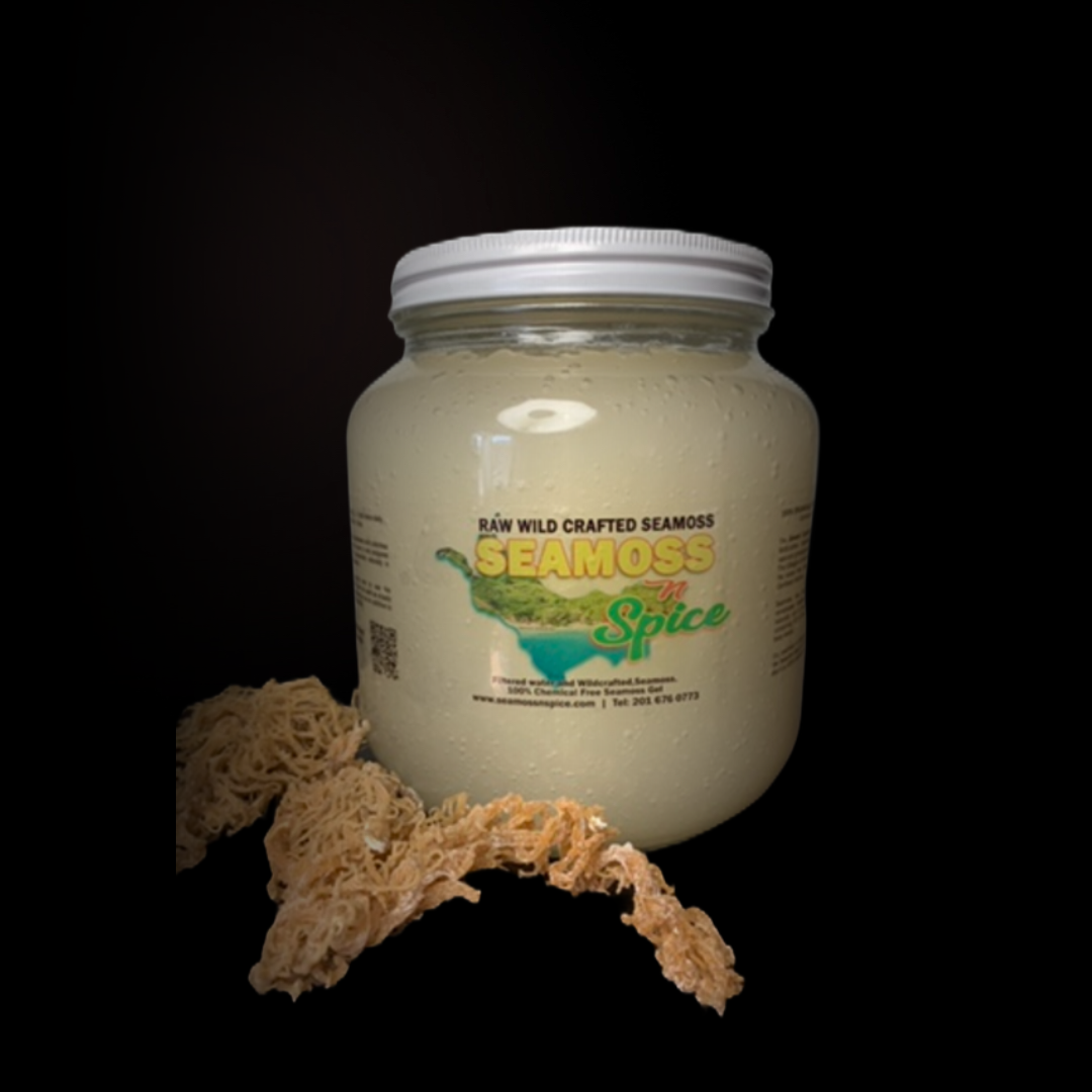 64oz Plain ORGANIC WILDCRAFTED SEA MOSS 