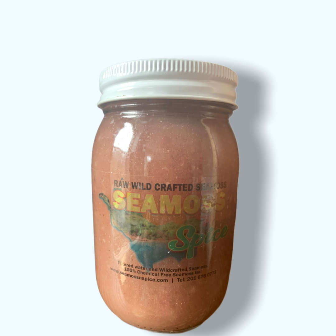 16 Oz WILDCRAFTED Sea Moss Infused With Bladderwrack Powder 