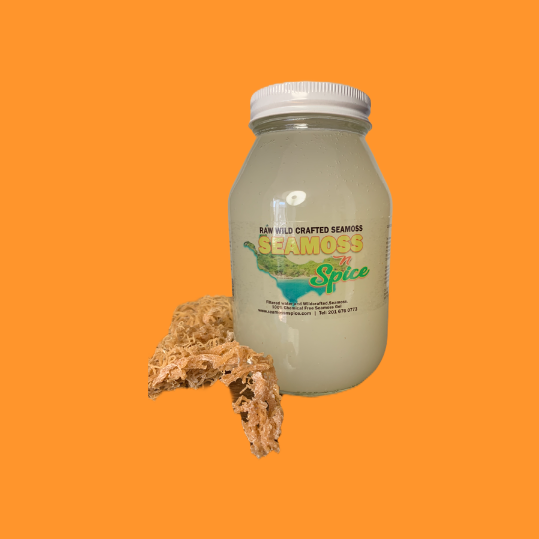 32 Oz Plain Organic WILDCRAFTED Sea Moss Gel