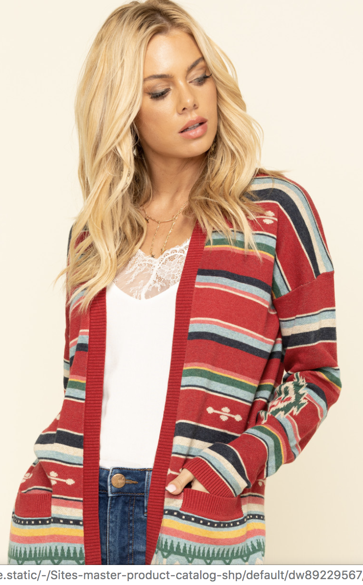 CALICO CARDIGAN