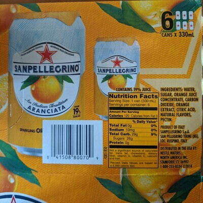 Pick Up San Pellegrino - Orange