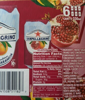Pick Up San Pellegrino - Pomegranate