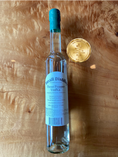 375ml Three Pepper Vodka(Pick Up)