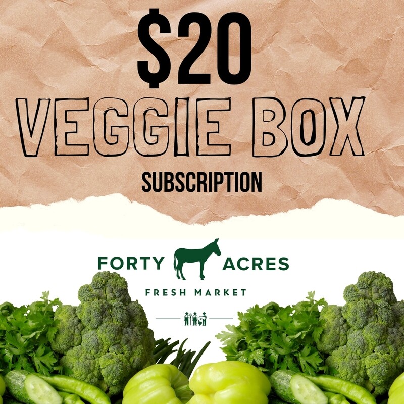 $20 Veggie Box Subscription