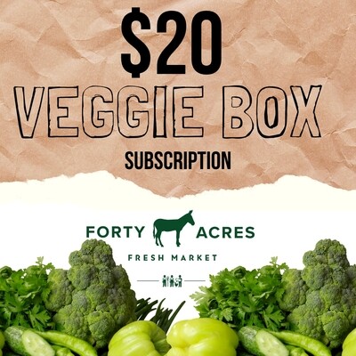 $20 Veggie Box Subscription