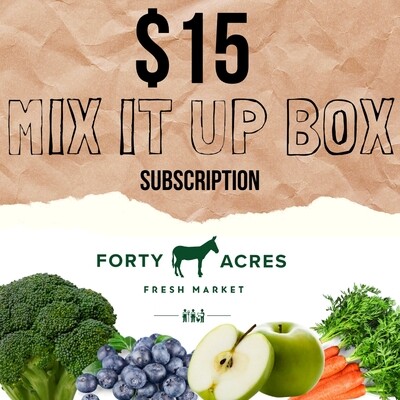 $15 Mix It Up Box Subscription