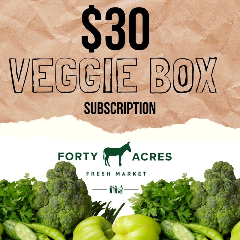 $30 Veggie Box Subscription
