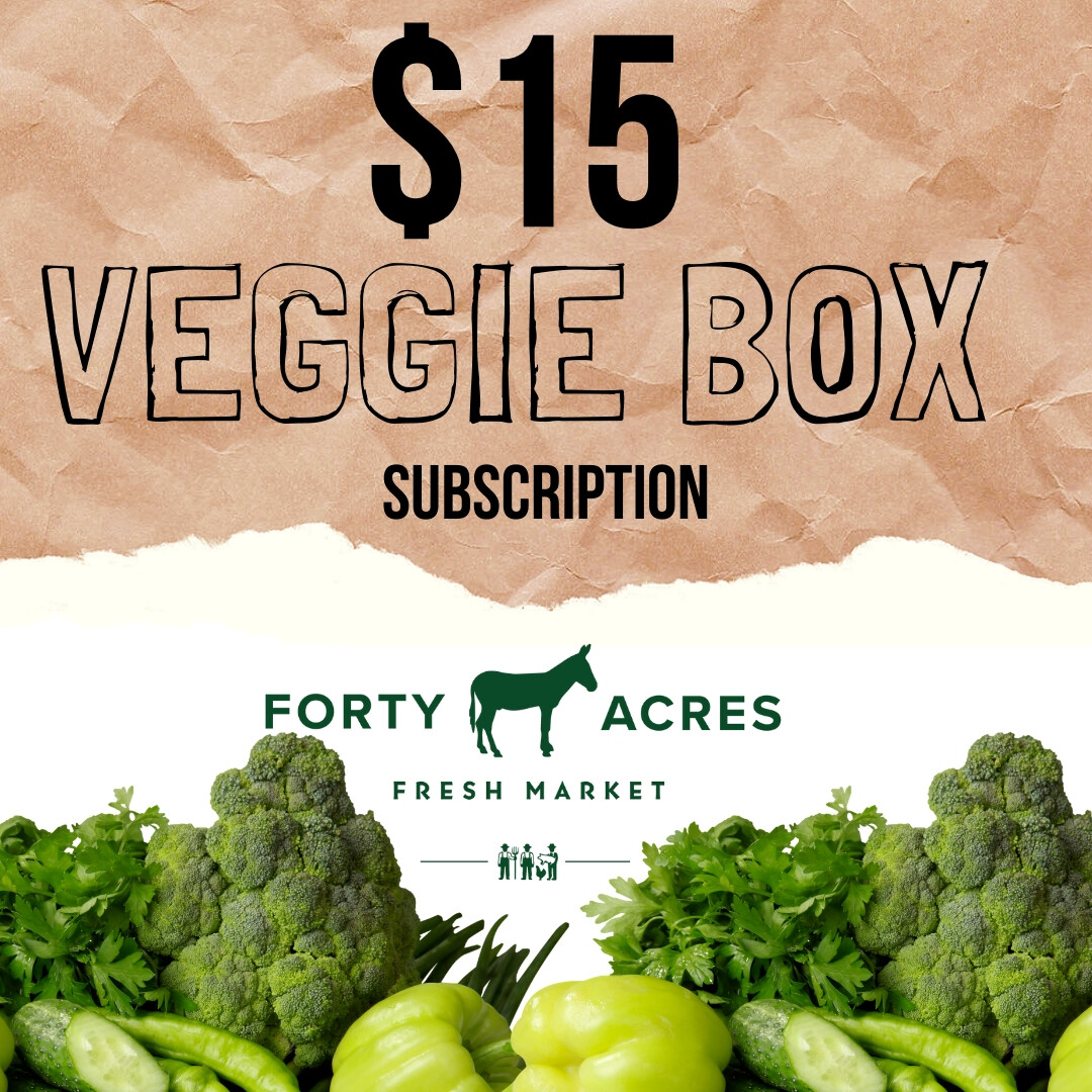$15 Veggie Box Subscription