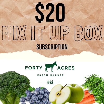 $20 Mix It Up Box Subscription