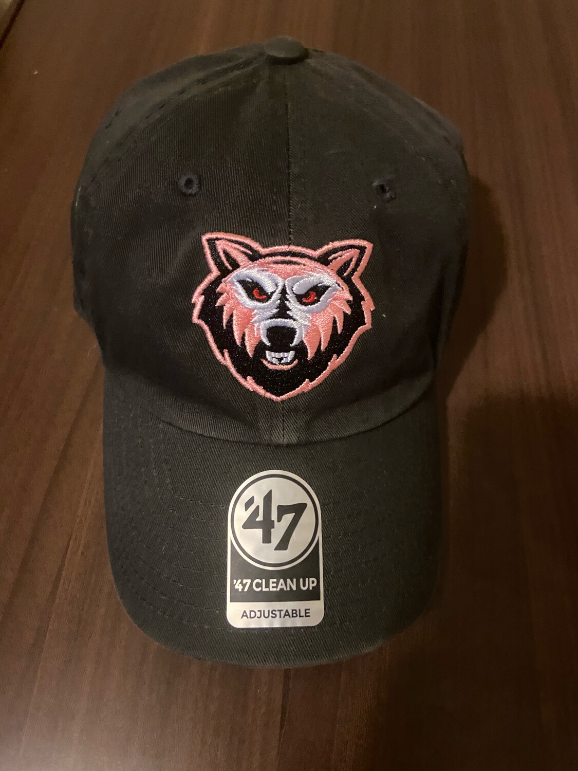 Black &amp; Pink Breast Cancer Awareness Dad Hat For Men