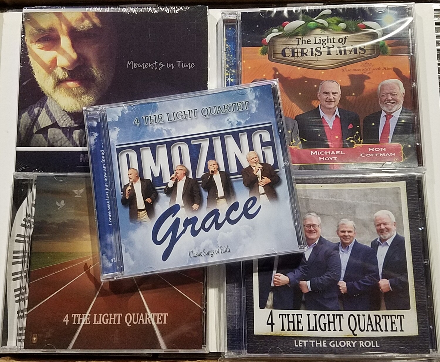 Bundle Special - All SEVEN CD's (Let the Glory Roll, Victory, Moments In Time, The Light of Christmas, Amazing Grace, Here's My Heart and Words of Life)