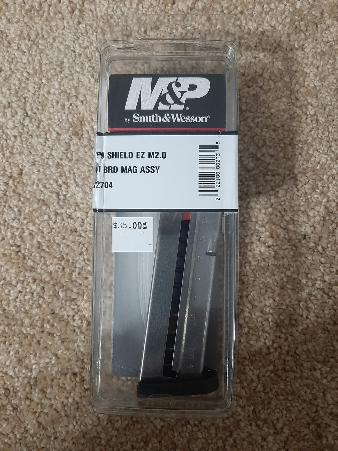 Smith &amp; Wesson MP9 EZ 9mm 8rd Magazine (Shipping &amp; P/Up Available)