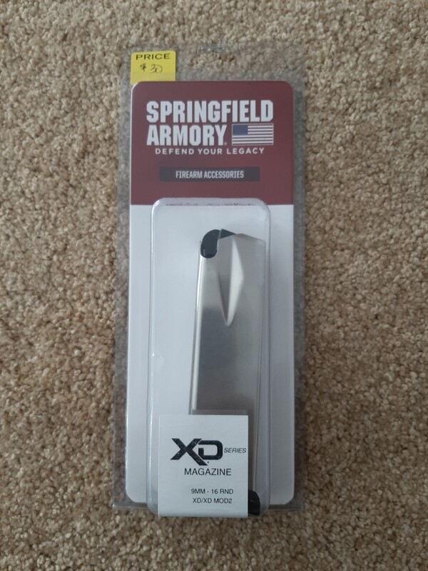 Springfield Armory XD/XD Mod2 9mm 16rd Magazine (Shipping &amp; P/Up Available)