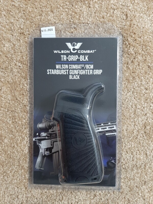 Wilson Combat/BCM Starburst Gunfighter Grip-BLK. Oak Lawn, IL.