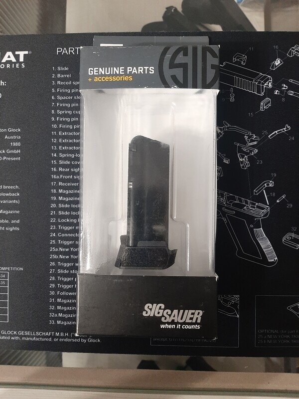 Sig Sauer P365 9mm 12rd-BLK (Shipping &amp; P/Up Available)