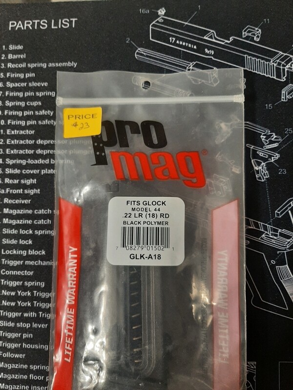 Promag/Glock 44 .22LR 18rd Magazine (Shipping &amp; P/Up Available)