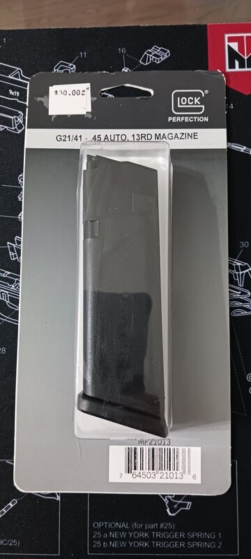Glock 21 45acp 13rd Magazine (Shipping &amp; P/Up Available)