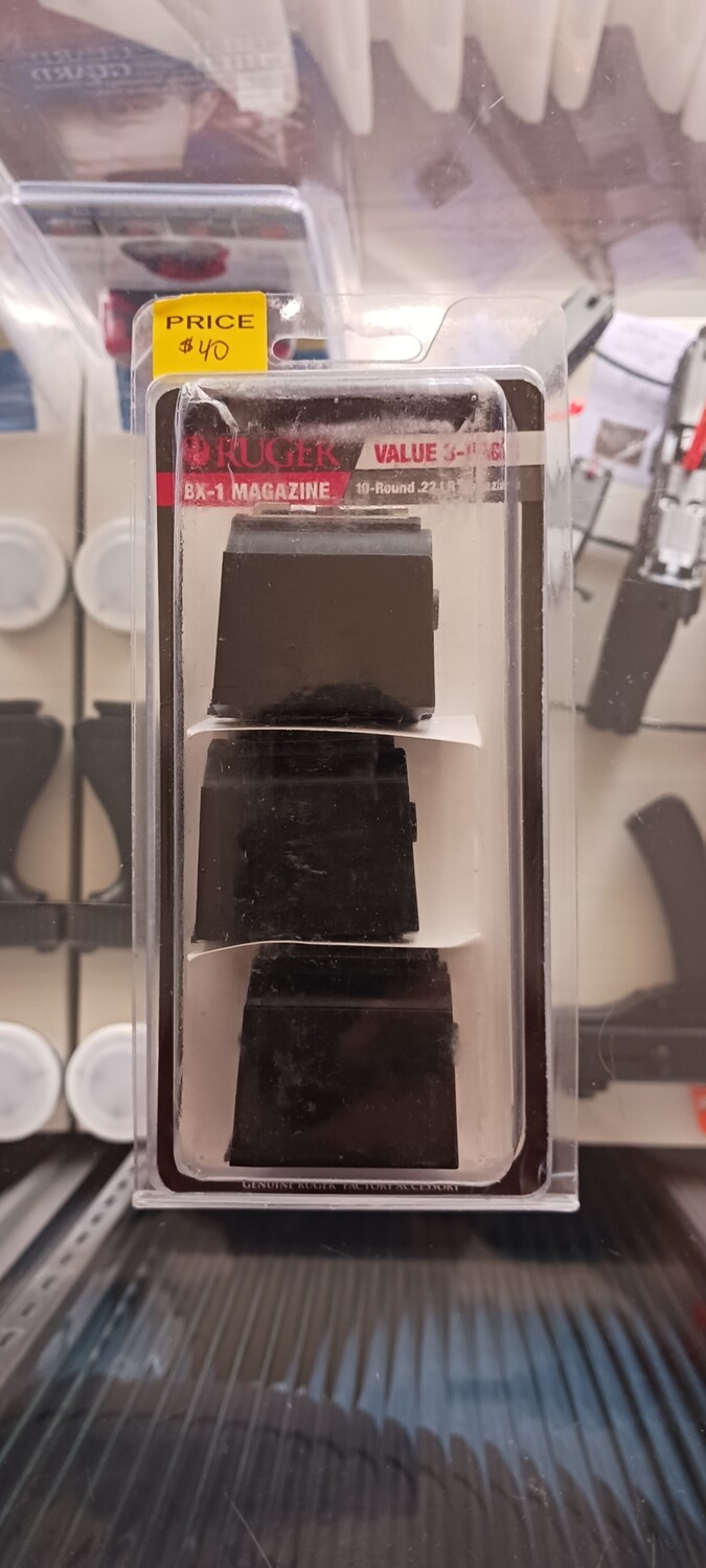 Ruger 10/22 .22LR 10rd Magazine 3-Pack (Shipping &amp; P/Up Available)