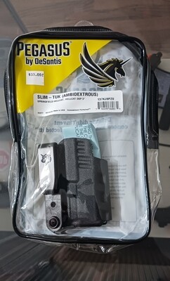 Pegasus Slim-Tuk Springfield Armory Hellcat/Hellcat OSP/ Holster-BLK