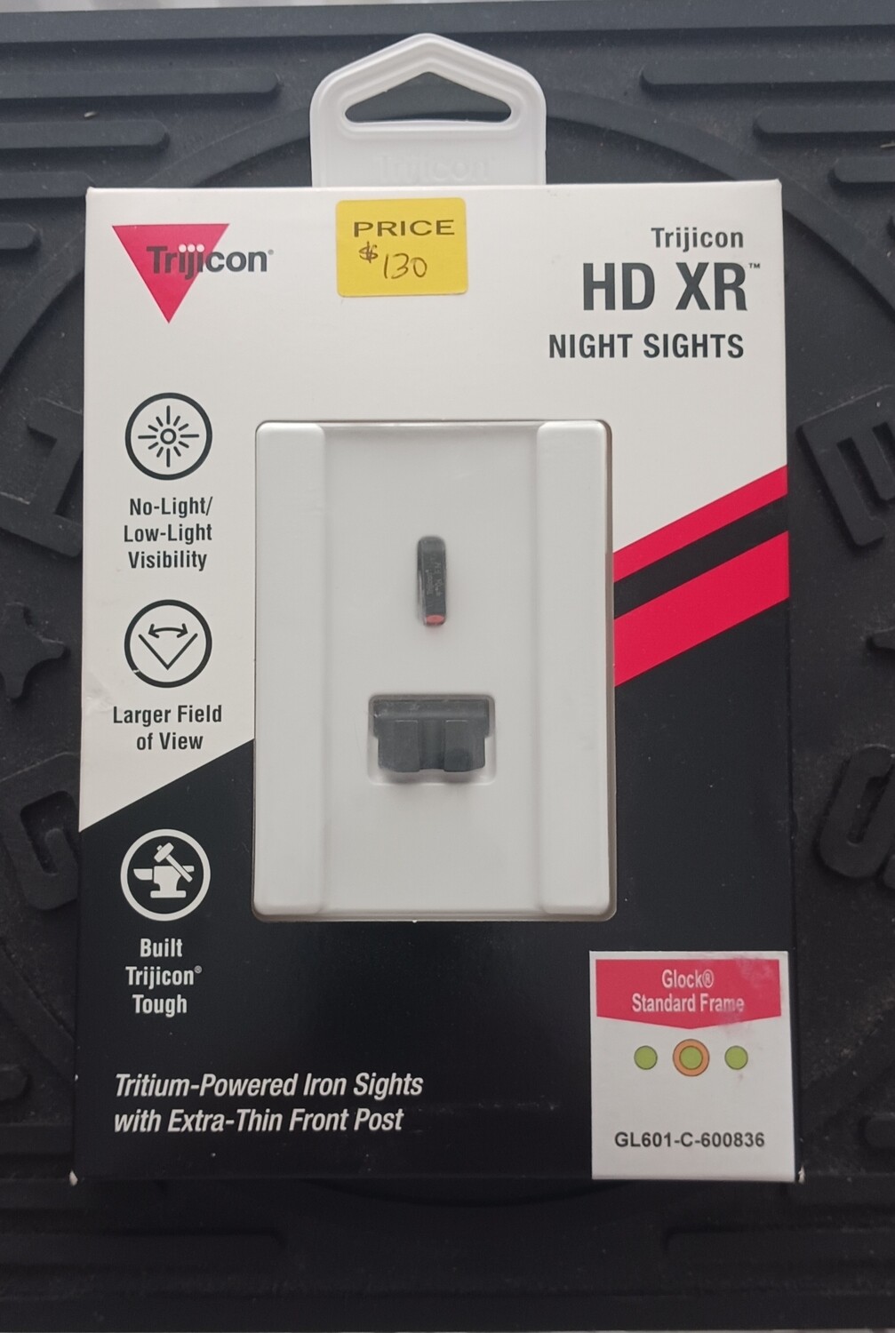 Trijicon HD XR Orange-NS Set for Glock 9/40/380/357SIG Double Stack Models ONLY