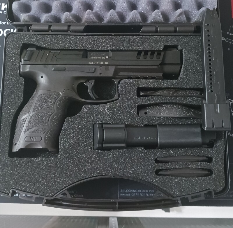 HK VP9L 2-20rd Optics Ready-B (Button Mag Release) (IL Residents will receive 1-15rd HK factory magazine). Oak Lawn, IL