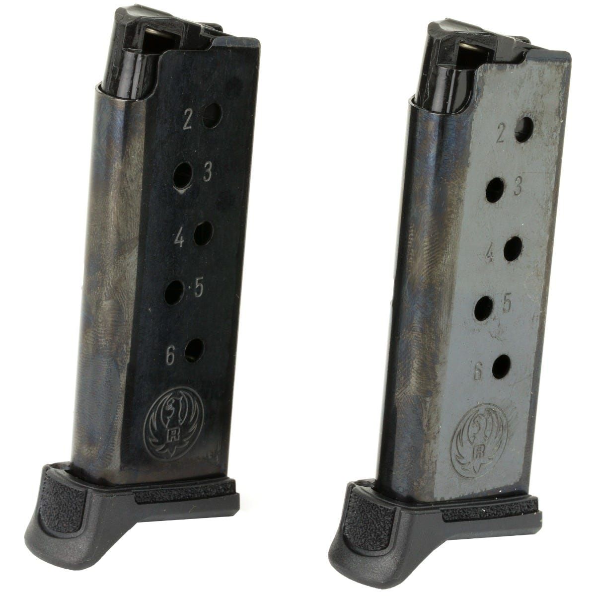 Ruger LCP II .380acp 6rd Magazine w/Pinky Ext 2-Pack (Shipping &amp; P/Up Available)