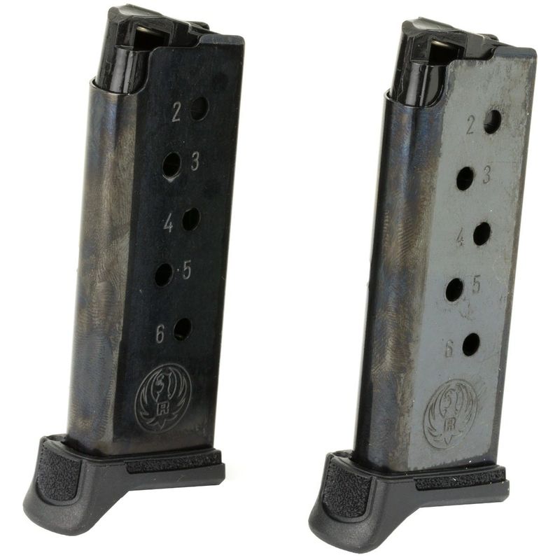 Ruger LCP II .380acp 6rd Magazine w/Pinky Ext 2-Pack (Shipping &amp; P/Up Available)