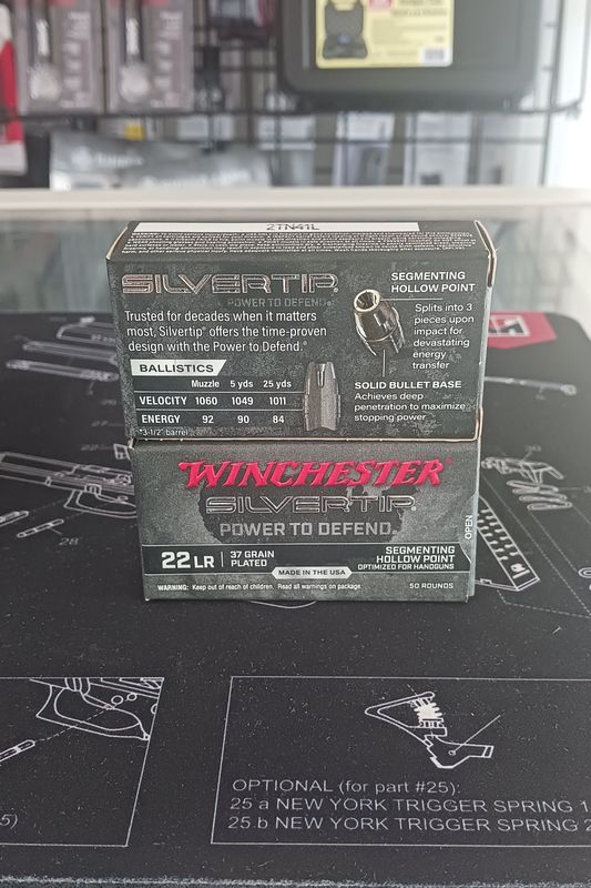 Winchester Silver Tip Segmented HP .22LR 37gr 50rd Box
