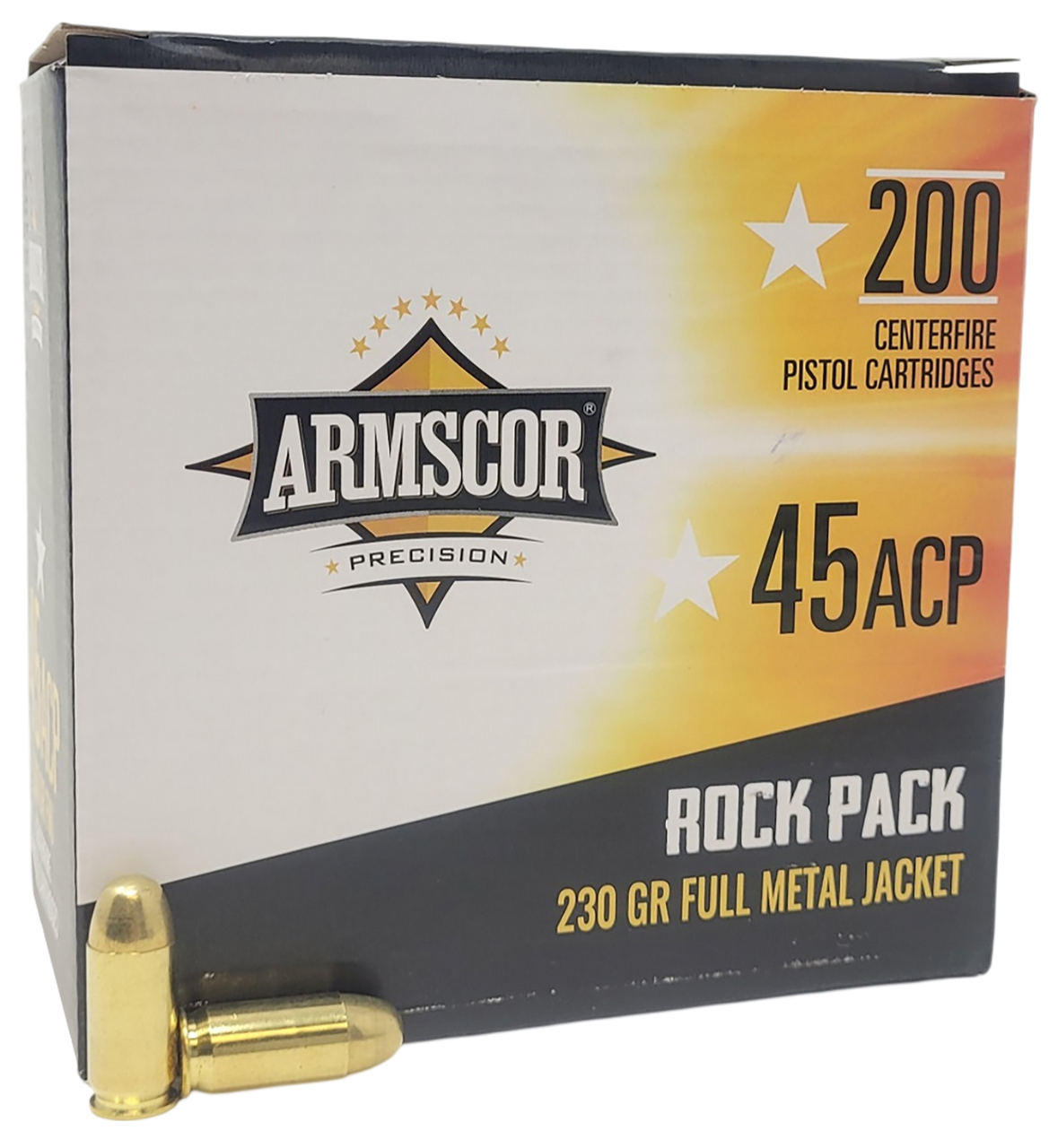 Armscor .45acp 230gr 200rd Rock Pack