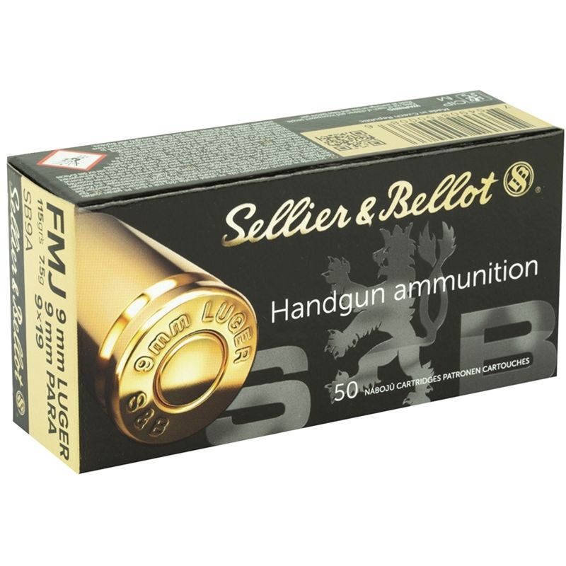 Sellier &amp; Bellot 9mm 115gr 50rd box