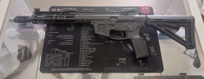 Fox Trot Mike FMP AR9 9mm 8.5in SBR w/Glock 33rd Mag by Gun Dungeon. Oak Lawn, IL (DEMO) Fox Trot Mike FMP AR9 9mm 8.5in SBR w/Glock 33rd Mag by Gun Dungeon. Oak Lawn, IL (DEMO)