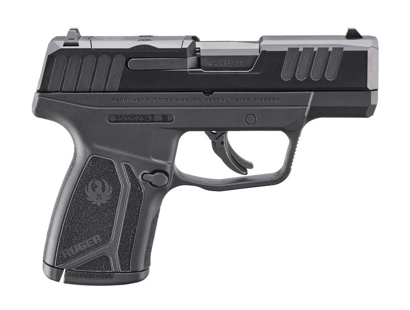 Ruger Max-9 9mm w/Safety 1-12rd Magazine. Oak Lawn, IL.