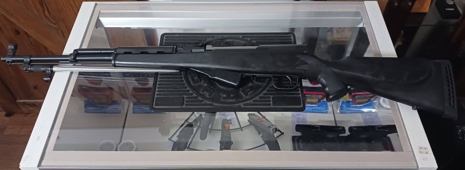 Chinese 636 SKS w/Aftermarket Stock, Bayonet, &amp; Fixed 10rd Mag-BLK