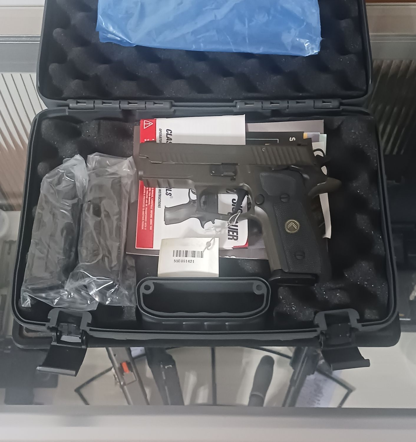 Sig Sauer P229 Legion SAO 9mm 15rd-Grey