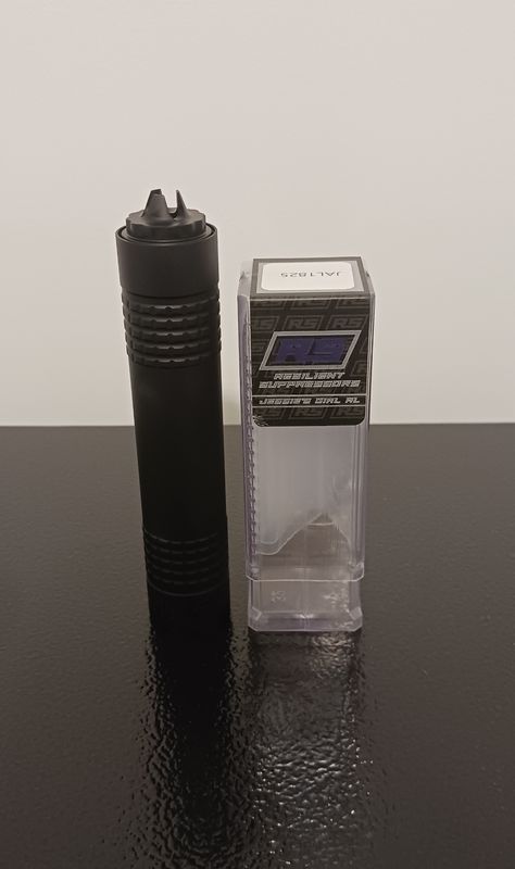 Resilient Jessie's Girl Aluminum .22LR (ONLY) Suppressor. Oak Lawn, IL.