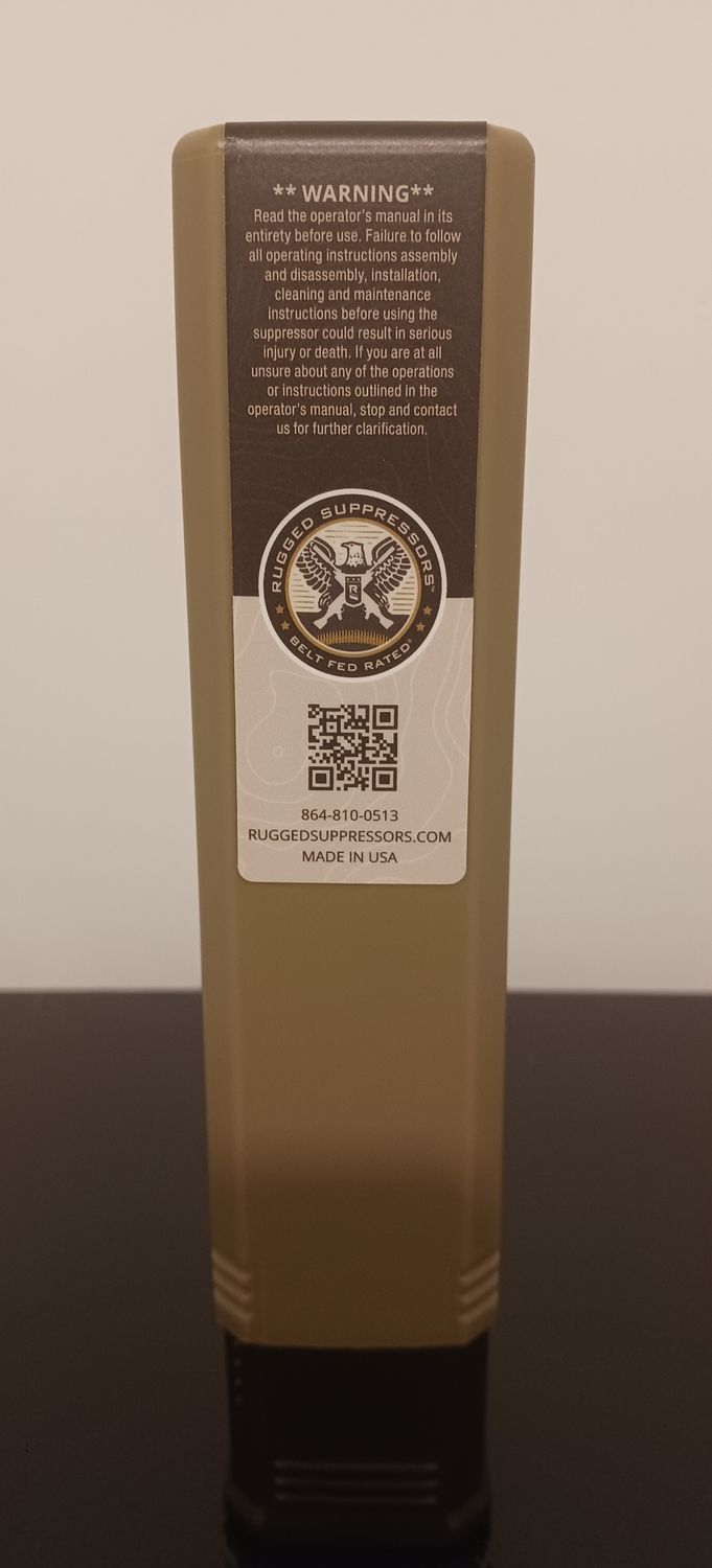Rugged Obsidian9 ADAPT Modular Direct Thread Suppressor 9mm-Black. Oak Lawn, IL.