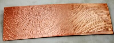 Knotty Wood Textured Copper Sheet Metal 6