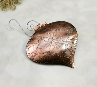 Heart Copper Ornament Home Decor Ornament