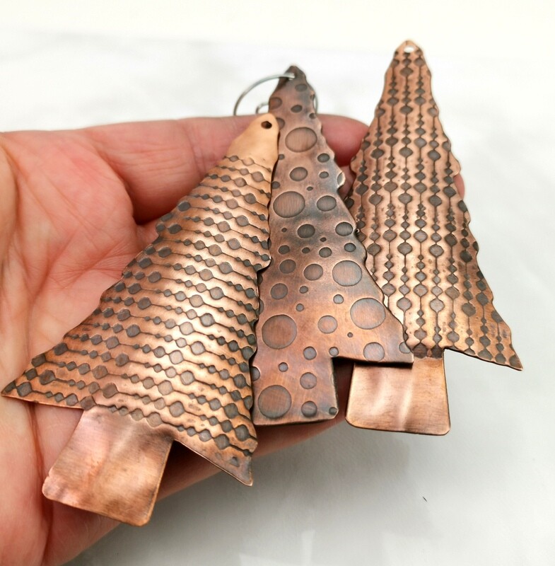 Tree Ornaments with Choice of Patterns