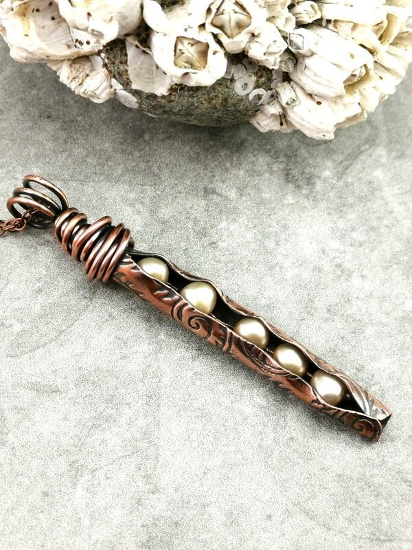 Peas in a Pod Pendant Fresh Water Pearl Pendant