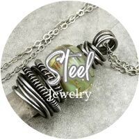 Wire Wrapped Steel Jewelry