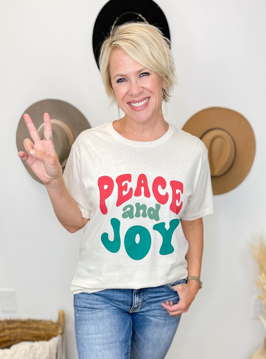 Peace & Joy T-shirt
