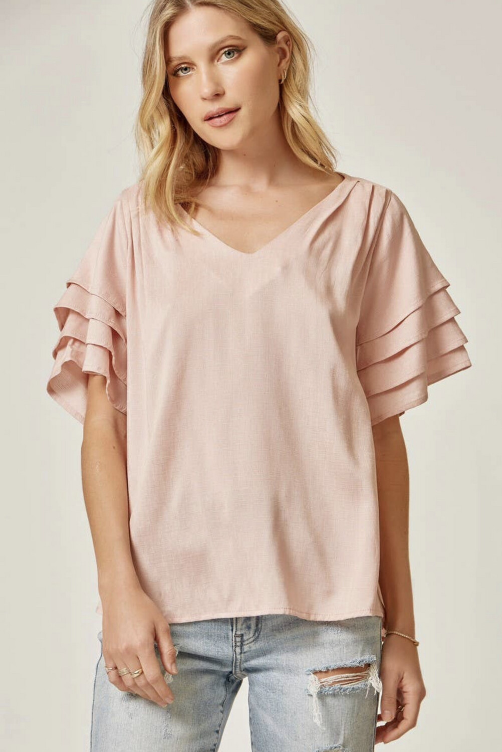 Simple tiers Blouse