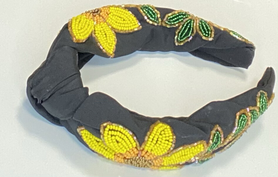 Sunflower Seeded Headband