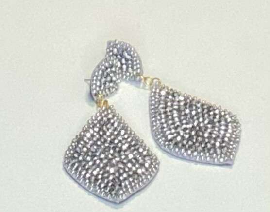 2 Shades of Gray Earring